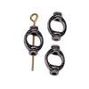 Openwork Beads Mini Hole Geometric Frames For Minimalist Jewelry Components
