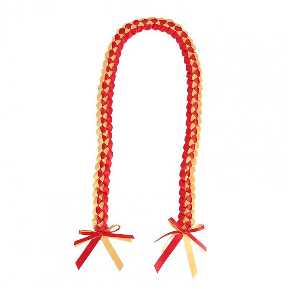 Braided Graduation Cords Graduation Lei Class of 2025 Graduation Accessories Handmade Lei Necklace Honor Cords Party Accessories