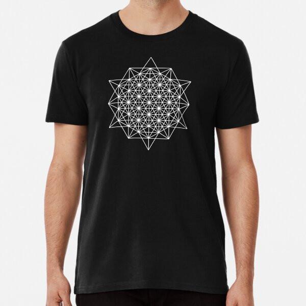 64 star tetrahedron sacred geometry   S to 5XL Made in the AU/USA T-Shirt