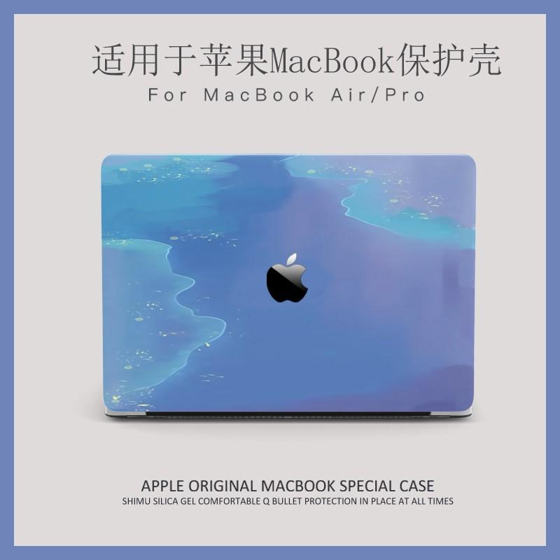 Slim Protective Case MacBook Pro 13-inch M5 2026 Air 13.6-inch With Transparent Base Keyboard Cover