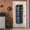 Baseball Cap Display Rack Door Back Wall-Mouted Non-Woven Large Hanging Hat Rack
