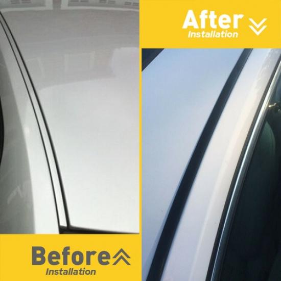 2x Roof Trim Molding Kit For for 2012-2015 Honda Civic Sedan 4-Door EXV