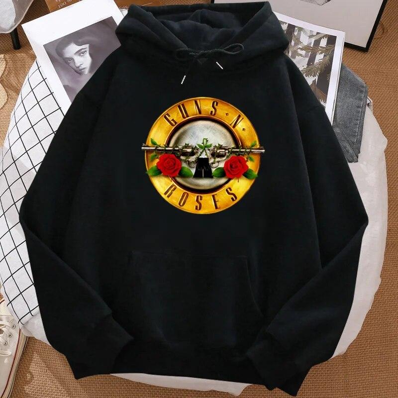 

толстовки с капюшоном Guns N Roses унисекс винтажная уличная одежда Unisexga пуловер унисекс аниме y2k эстетика унисекс 2XL