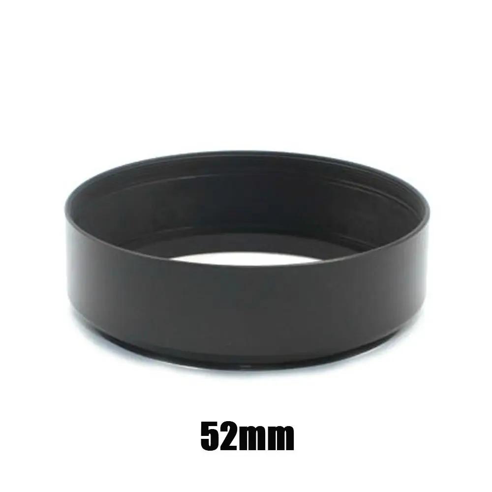 40.5/43/46/49/52/55/58/62/67/72mm Metal LENS HOOD for Canon for Nikon Camera Accessories Universal Sunshade