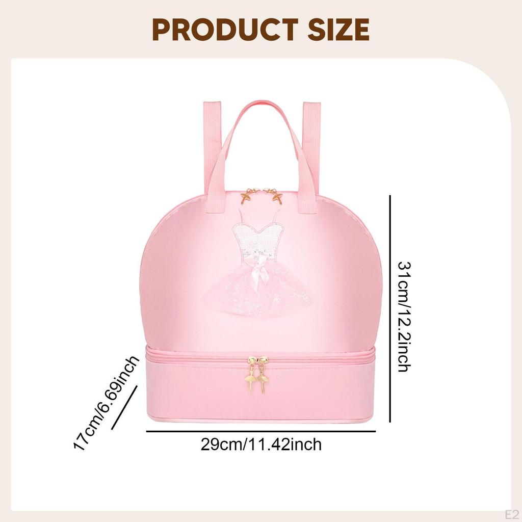 Ballet Dance Backpack Casual Daypack Bag for Birthday Gift Sports