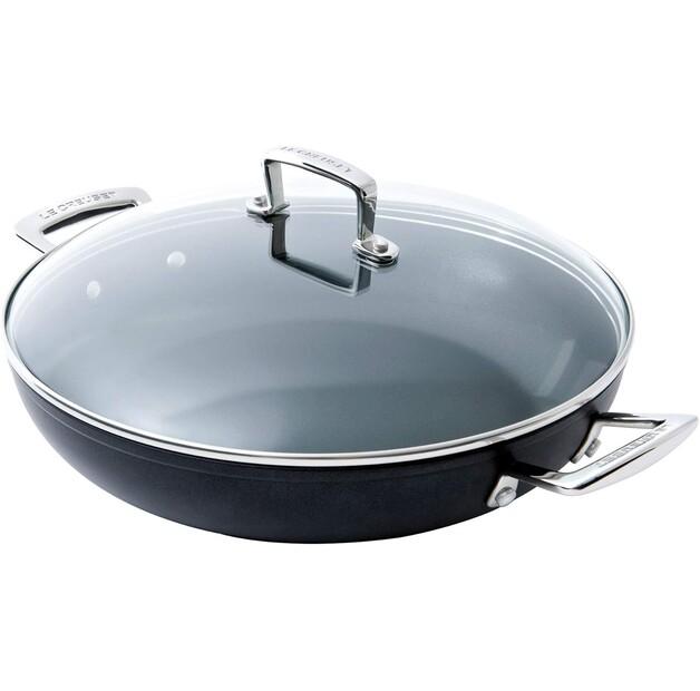 

Алюминиевая профессиональная сковорода со стеклянной крышкой Le Creuset 26 см (96200726000000)
