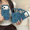 Heat Transfer Wave Film Two-in-one Apple 16 Blue Zebra Pattern iPhone17 Personalized Anti-drop Foreign Trade Hot-selling