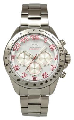 Montre Chronographe Homme Technos T6B97SW Argentée,