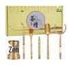 Handun Brass Zen Tea Ceremony Six Gentlemen Set