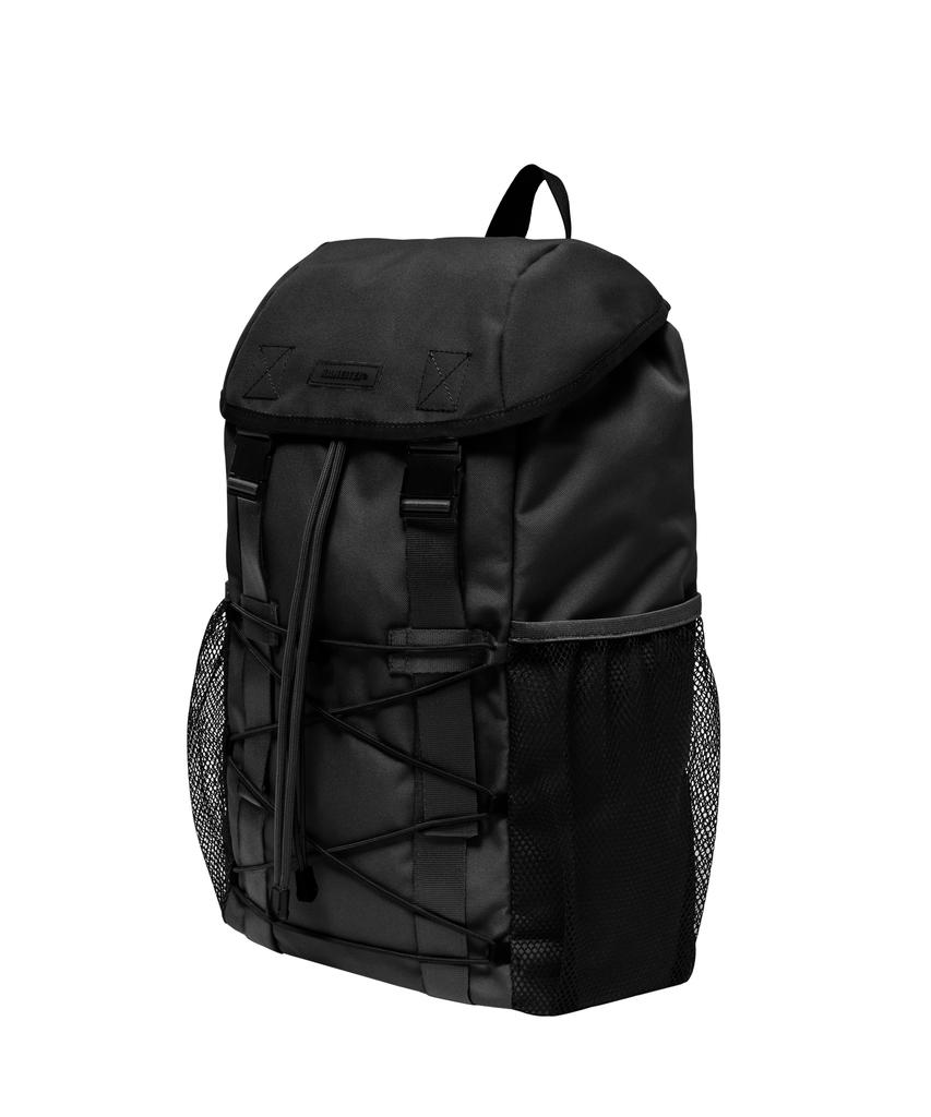 Kaneitei Nomad Two-Touch Drawstring Backpack (Black)