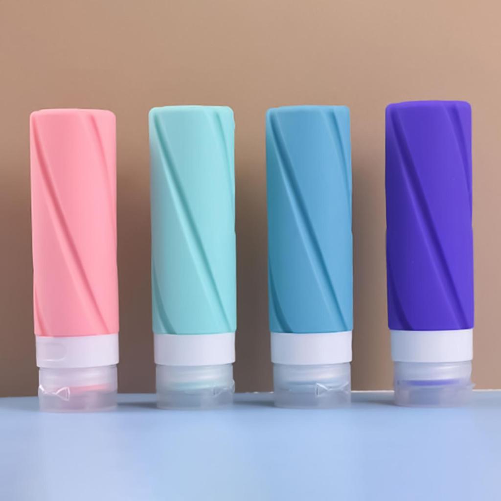 Leak Proof Travel Bottles Set Empty Toiletry Containers for Shampoo Lotion Vacation Camping Travel Shower Essential Organizer