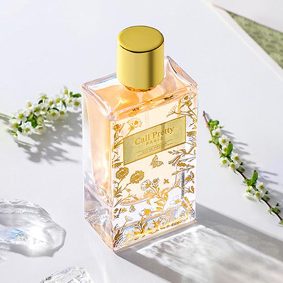 50ML Women Perfume Long-lasting Floral Fragrance Natural Plants Extract Fresh Liquid Perfume Spray for Neck Wrist Hair Body