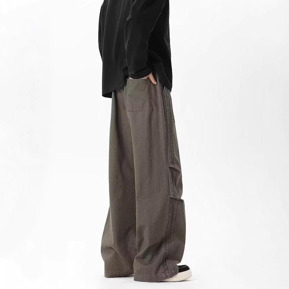 Pants Men's Autumn New High Street Loose Casual Pants Men's Korean Version Versatile Wide Leg Drag Men's Casual Pants