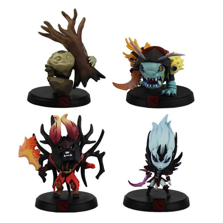 WOW DOTA 2 Game Figure Kunkka Lina Pudge Queen Tidehunter CM FV Action Figures PVC Collection Dota2 Toys