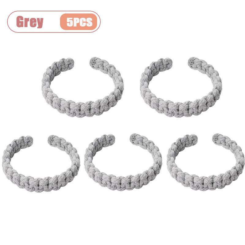 Macrame Curtain Tie Back Hand Woven Cotton Rope Back Tying Strap Versatile Tie for Drapes Blinds and Home Decor