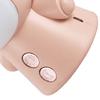 Mini-Ventilator mit faltbarem Design, USB-wiederaufladbar, tragbarer Handventilator, starke Windkraft, Akku mit hoher Kapazität, drei Geschwindigkeitsstufen, Nachtlicht