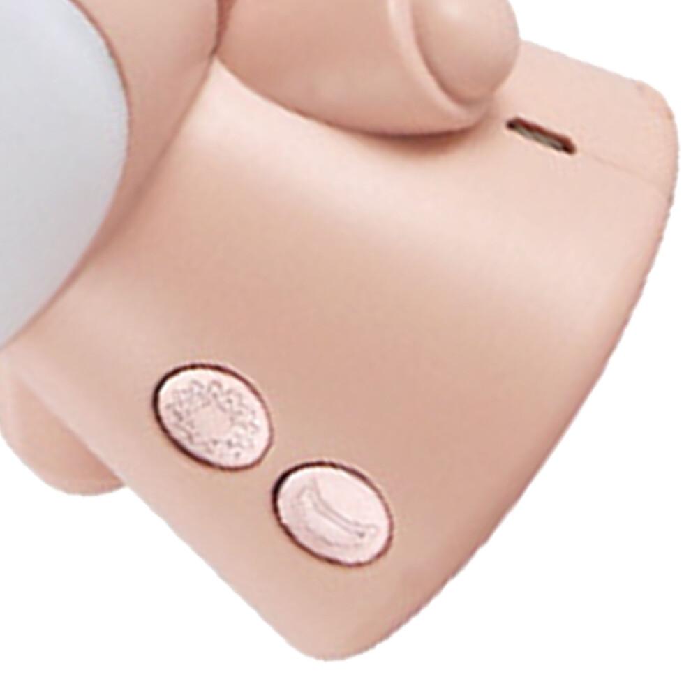 Mini-Ventilator mit faltbarem Design, USB-wiederaufladbar, tragbarer Handventilator, starke Windkraft, Akku mit hoher Kapazität, drei Geschwindigkeitsstufen, Nachtlicht