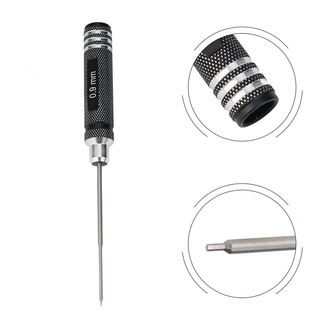 1 szt. HSS Klucz Sześciokątny Wkrętaki Narzędzia 0.9-3.0mm Zestaw Wkrętaków Do Drona Wyścigowego Heli Samolotów Samochodów Łodzi Modelu RC Narzędzia