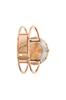 ARNE JACOBSEN ROMAN 53311-1621 34mm Watch, Nordic Design, Water Resistant (Quiet Design with No Second Hand), White Rose Gold with Bangle Strap
