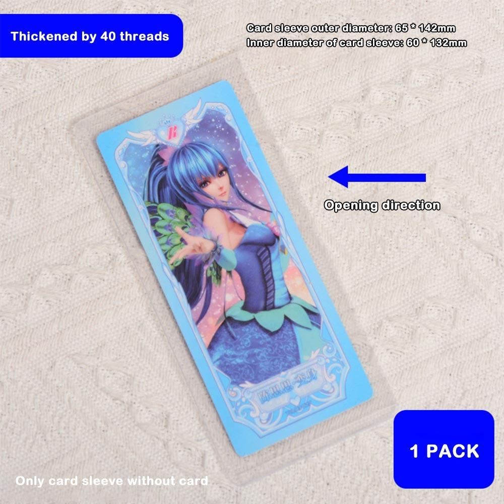 10pcs Transparent Clear Photocard Holder
