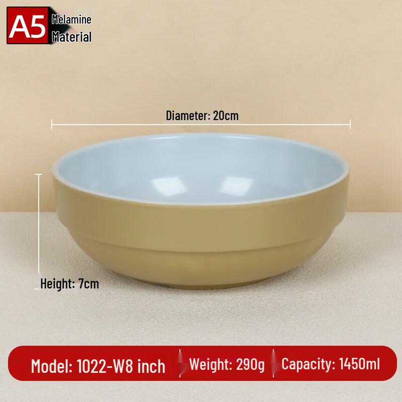 

A5 High-Temperature Melamine Korean Soup Bowl