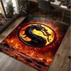 1Pc Mortal Kombat Print Rug - home decoration Carpet For Living Room Bedroom Flooring Computer Chair Area Rug