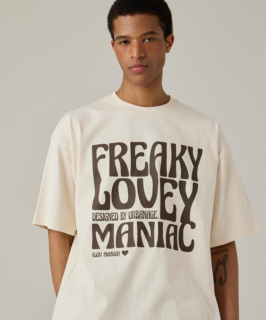 URBANAGE Maniac Oversleeve Short Sleeve Cream