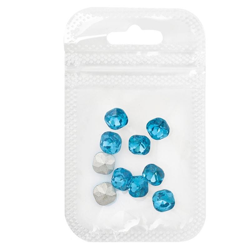 10pcs 3D Nail Charms Pointed Bottom Nail Rhinestones for Nail Decoration Nails Art Projects Embellishments Crafts