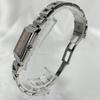 [USED] Working/Battery SEIKO Lucia 8P Diamond Watch Square Genuine Strap