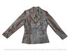 Classic Blazer Women's Lambskin Leather Casual Brown Genuine Stylish Handmade