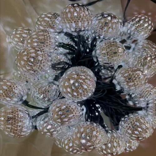 LED marokkanische Licht Handwerk Solar USB Lichterkette Eisen Kunst Lichterkette Outdoor Indoor Urlaub Dekoration Weihnachten