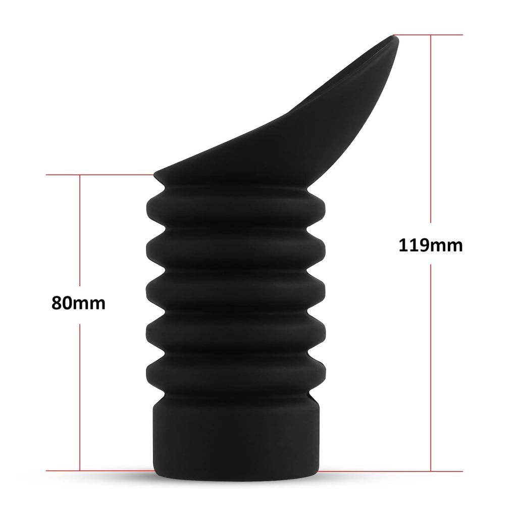 FOCUHUNTER 36mm Inner Diameter Eyepiece Eyepiece Outer Diameter Rubber Eyepiece Hood Eye Glare Custom Black Rubber Ocular Cover Eye Protector Eyecup,