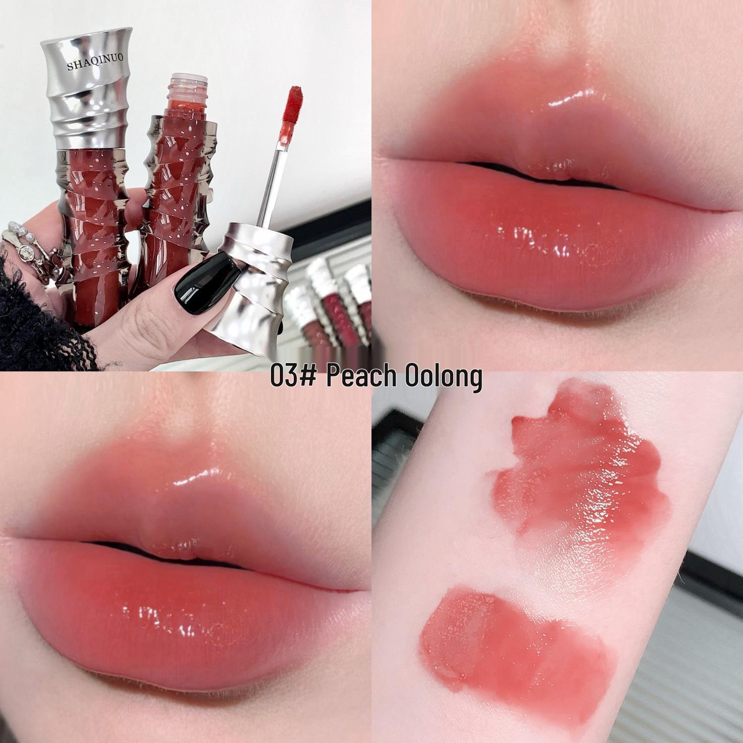 

SHAQINUO Crystal Clear Hydrating Lip Gloss - Mirror Finish Korean Style