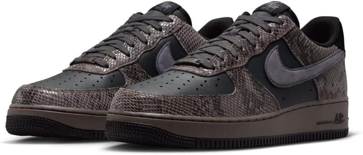 Nike Air Force 1 LV8 Off Size  07 HF2898-001, Noir/Cave Stone/Black/Light Carbon, 24.5cm