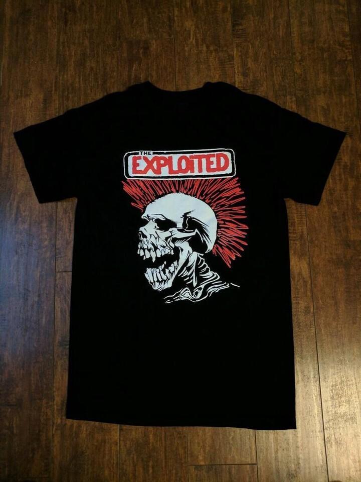 

Давайте начнем войну Футболка The Exploited Классическая черная Унисекс S-4XL S