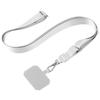 Adjustable Phone Lanyard Anti-Loss Polyester Crossbody Shoulder Strap with Tether Tab