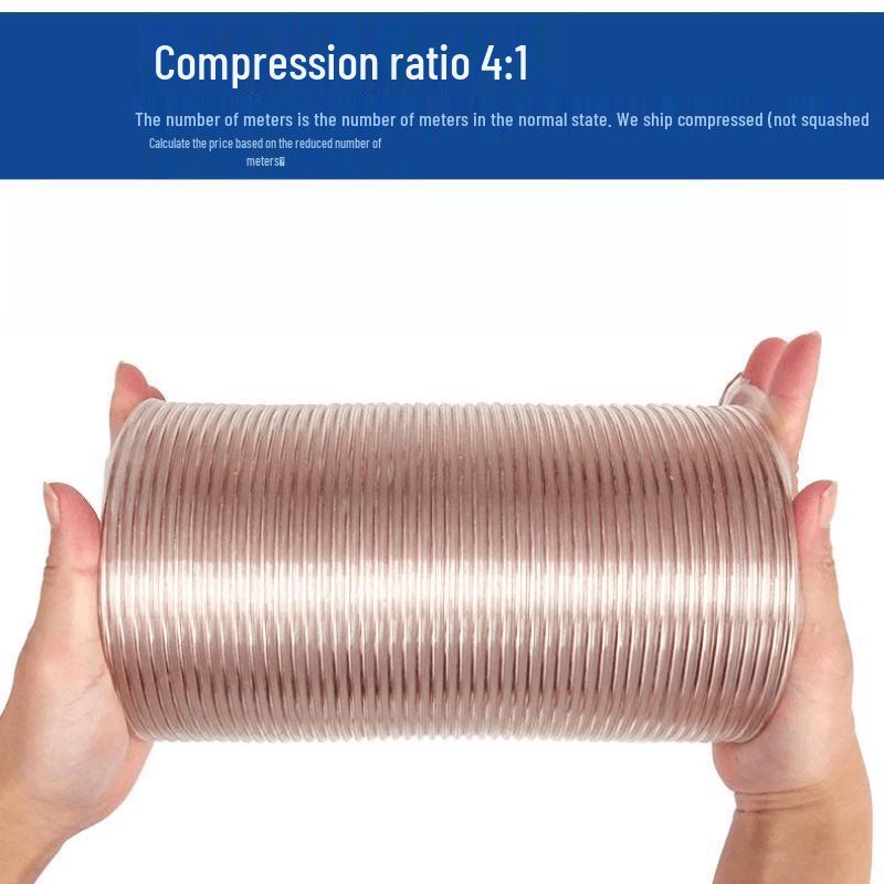 

PU Steel Wire Ret retractable Dust Collection Hose