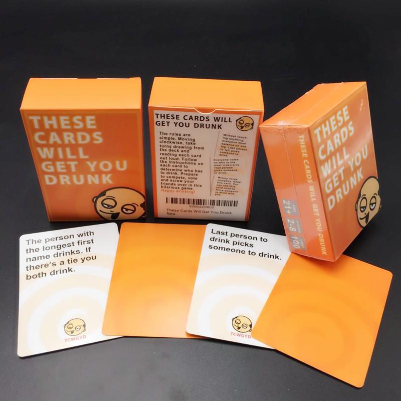 These Will Cards Get You Drunk Fun Family Adult Drinking Table Game For Parties