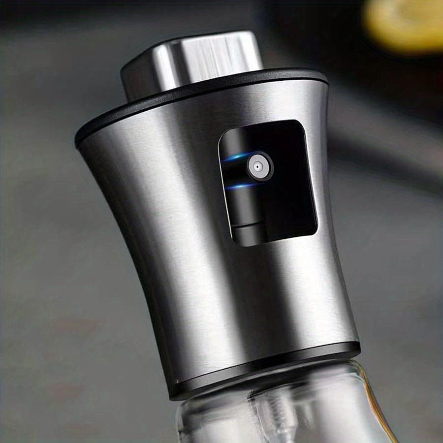 Oil Sprayer For Cooking Stainless Steel Oil Spray Bottle Pressurized Spray Glass Oil Spray Barbecue Restaurant Oil Spray Bottle