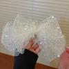 Cute Style Sequins Bowknot Shape Hair Claw Summer Hair Accessories for Women High Ponytail Party Anti-Slip Hairpins