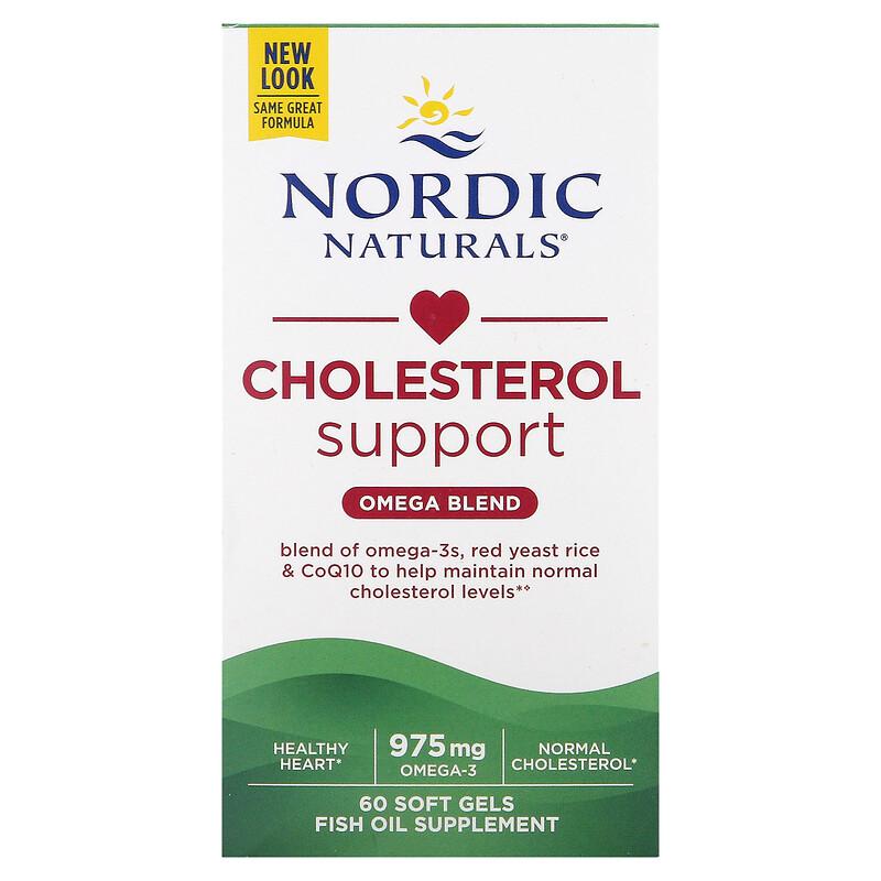 Cholesterol Support, Omega Blend, 60 Soft Gels