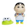 Lápis de cor pequena figura nova sapo pequeno novo ornamento ao redor maré brincar boneca fofa escritório mesa ornamento presente