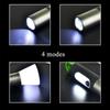 LED Rechargeable Tactical Laser Flashlight 4 Modes 1800mAh for Emergency Camping