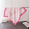Bow Polka Dot Pure Cotton Small Square Scarf High-end Printed Silk Scarf Headscarf Shawl Scarf Women's Professional Scarf Scarf Scarf