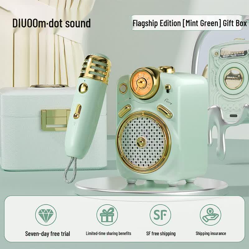 Altoparlante Bluetooth Portatile Retro Divoom Beeties-FM (Versione NC)