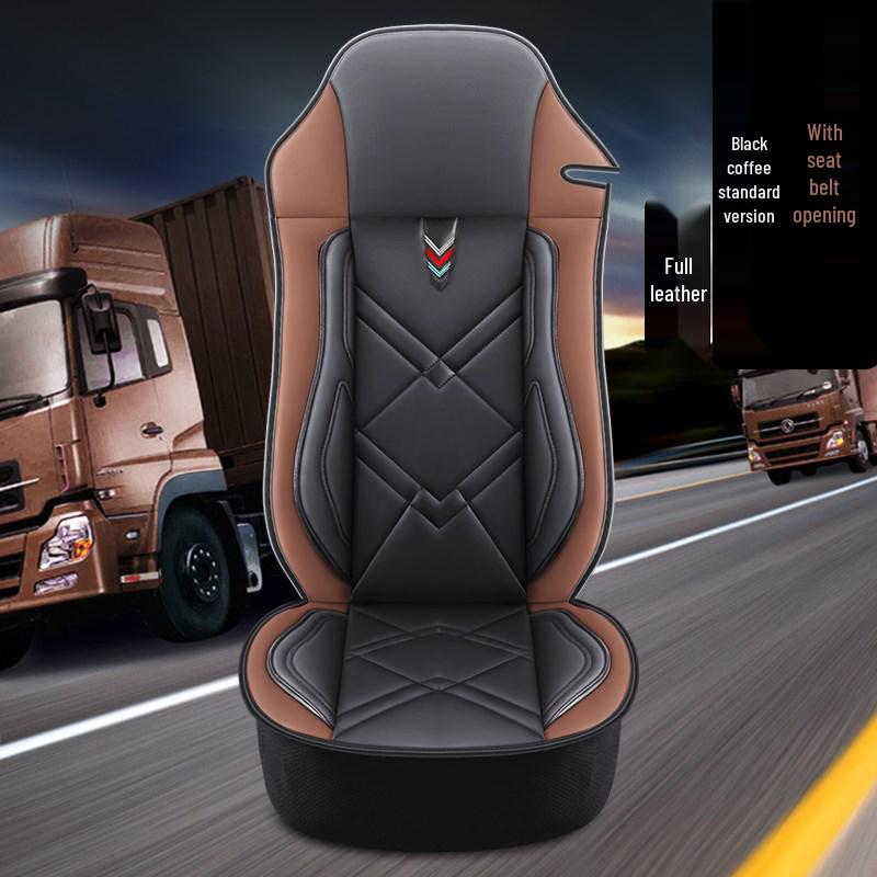 Delong M3000 All-Season Leather Seat Cover for Truck (Main Driver)