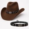 Leder Boho Kappenbänder Handgefertigte Hut Accessoires Mode Cowboy Hut Bänder Für Strohhut