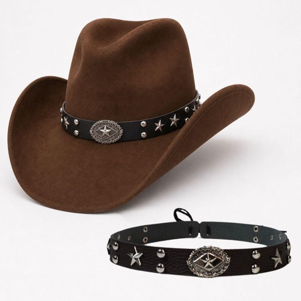 Leder Boho Kappenbänder Handgefertigte Hut Accessoires Mode Cowboy Hut Bänder Für Strohhut