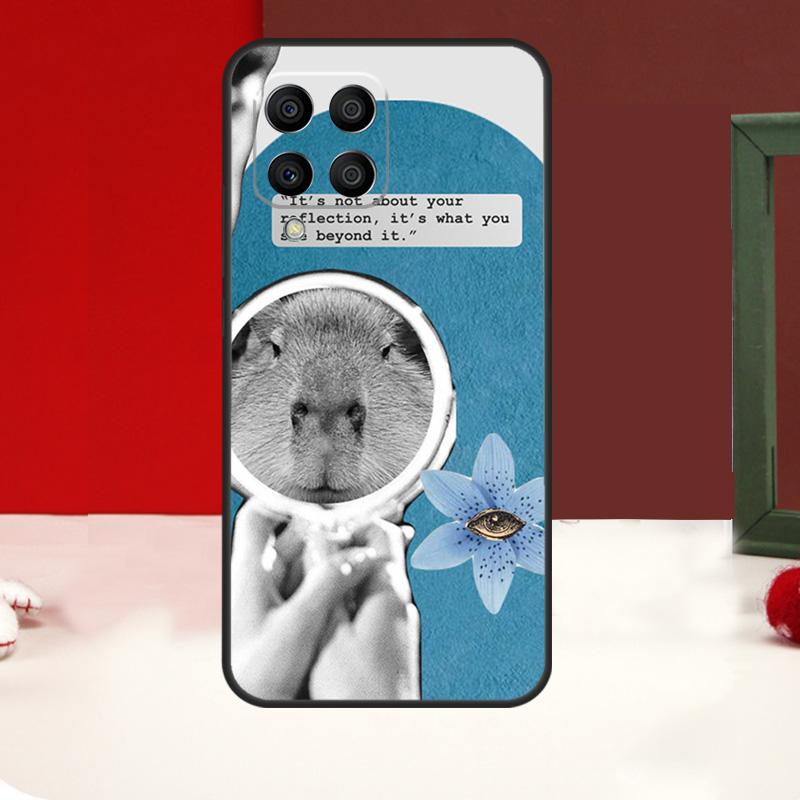 Funny Capybara Case For Samsung Galaxy M11 M21 M31 M14 M34 M54 M12 M32 M52 M15 M13 M16 M36 M56 M53 M35 M55