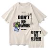 AAP ROCKY Don T Be Dumb Tour Graphics Print T Shirts High Quality Mens Fashion Tshirts Summer Cotton Tees Shirt Fans Gift